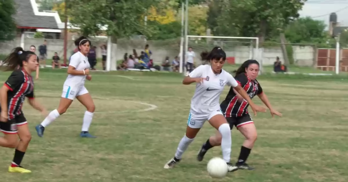 Fútbol femenino: se completó la quinta fecha de la Liga Sanlorencina 