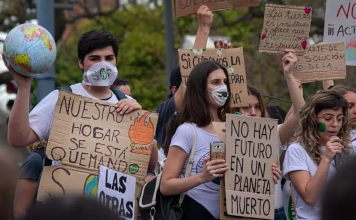 Jóvenes de todo el mundo se movilizarán hoy en reclamo de acciones por el medioambiente