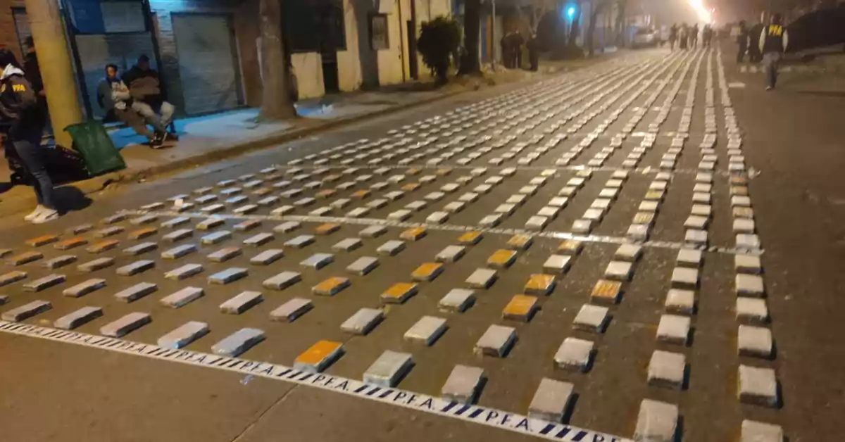 Rosario: secuestraron una tonelada y media de cocaína con destino a Dubai