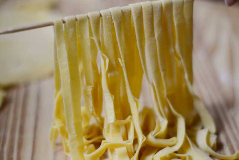 Fideos caseros