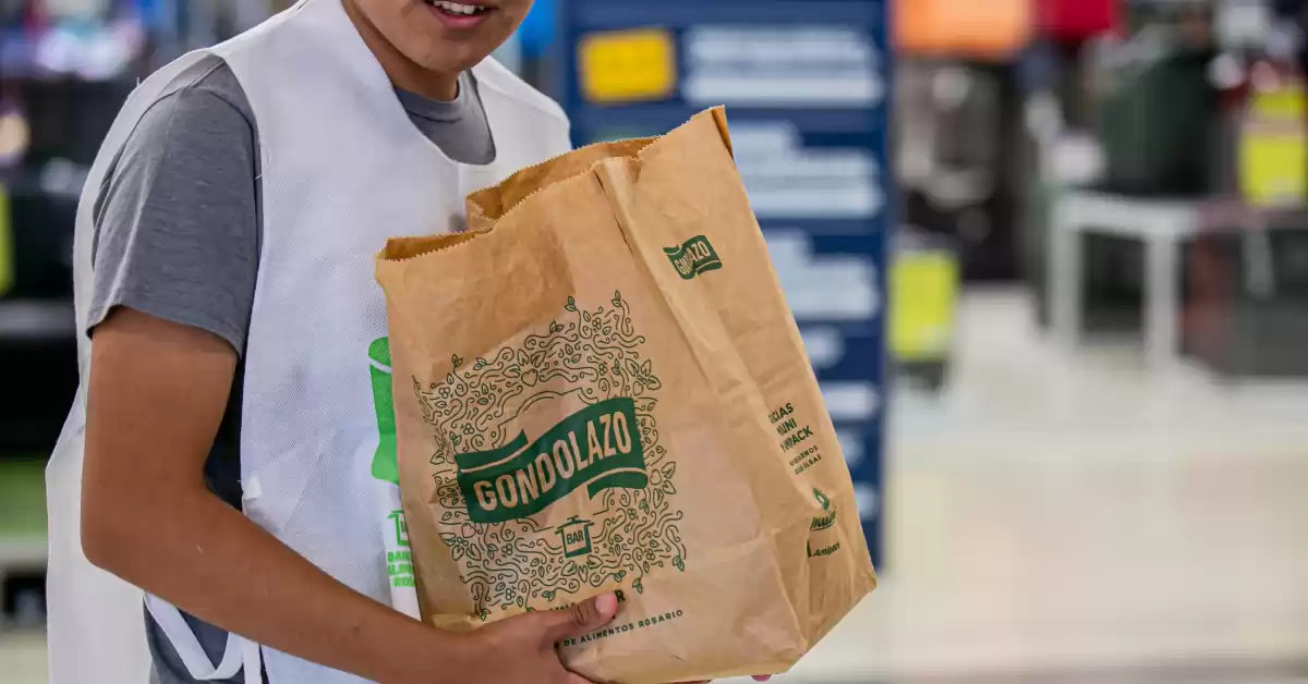 Este fin de semana se realizará el “Gondolazo” del Banco de Alimentos Rosario