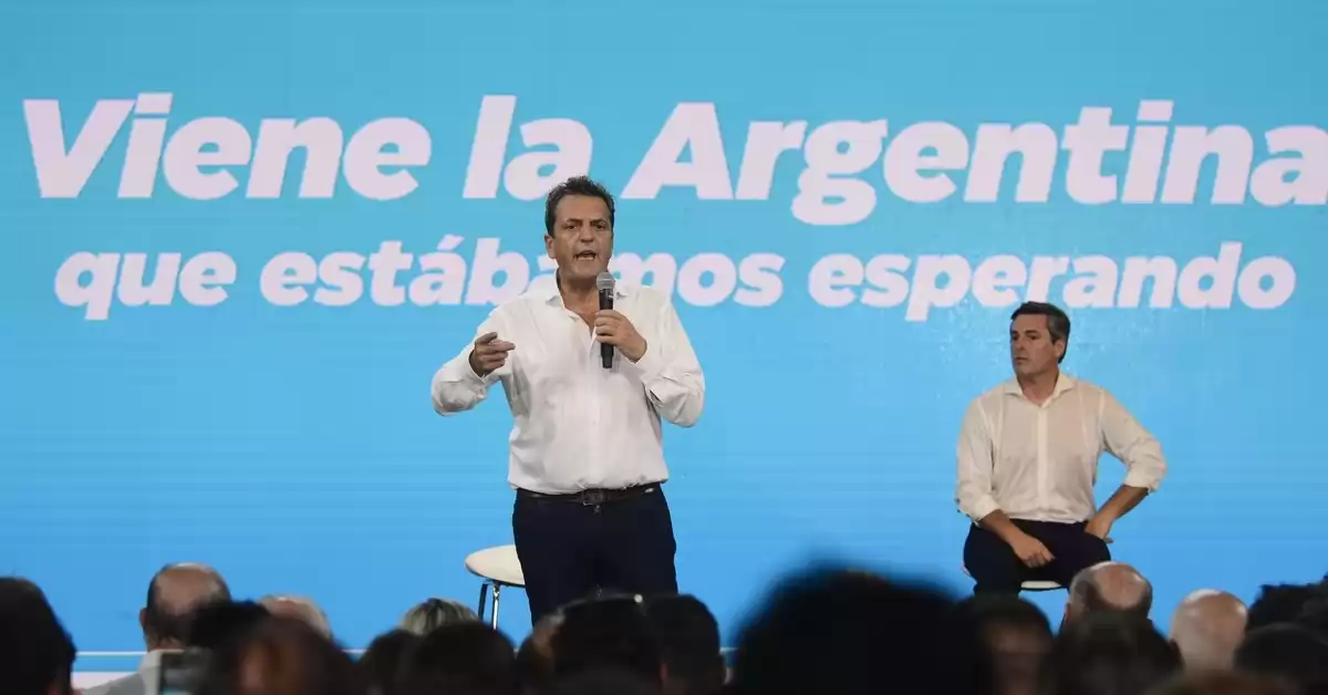 Una veintena de gremios del Cordón Industrial anunció su apoyo a la candidatura de Sergio Massa