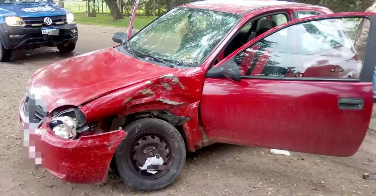 San Lorenzo: Chocó, huyó y dejó personas heridas