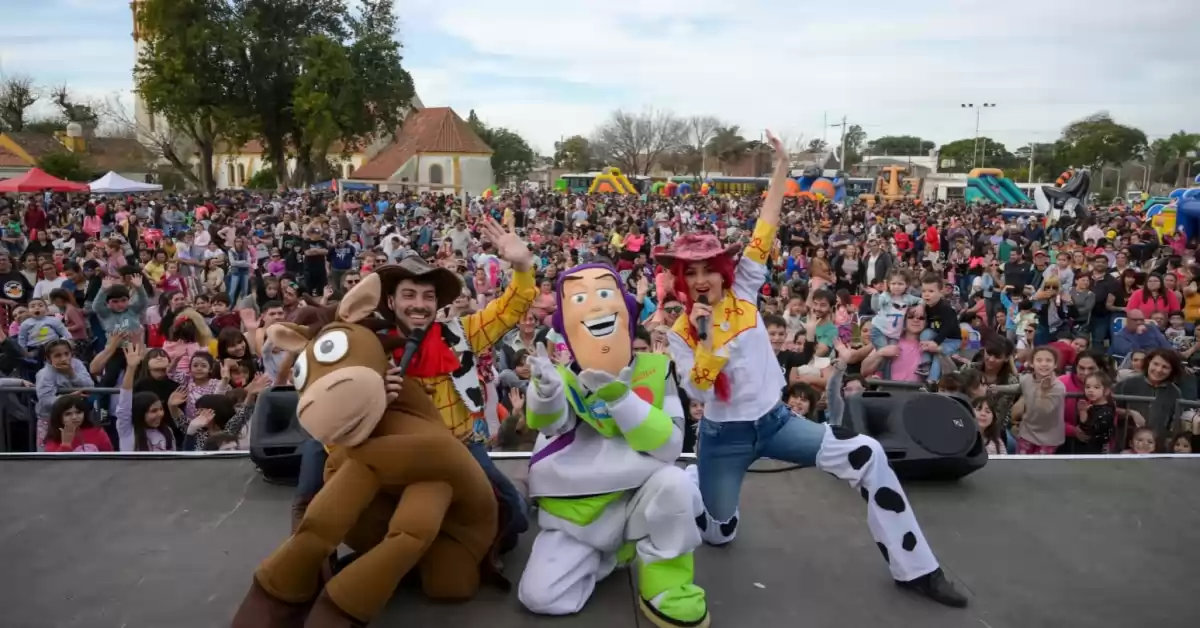 Miles de niños y familias disfrutaron las vacaciones de invierno en Timbúes