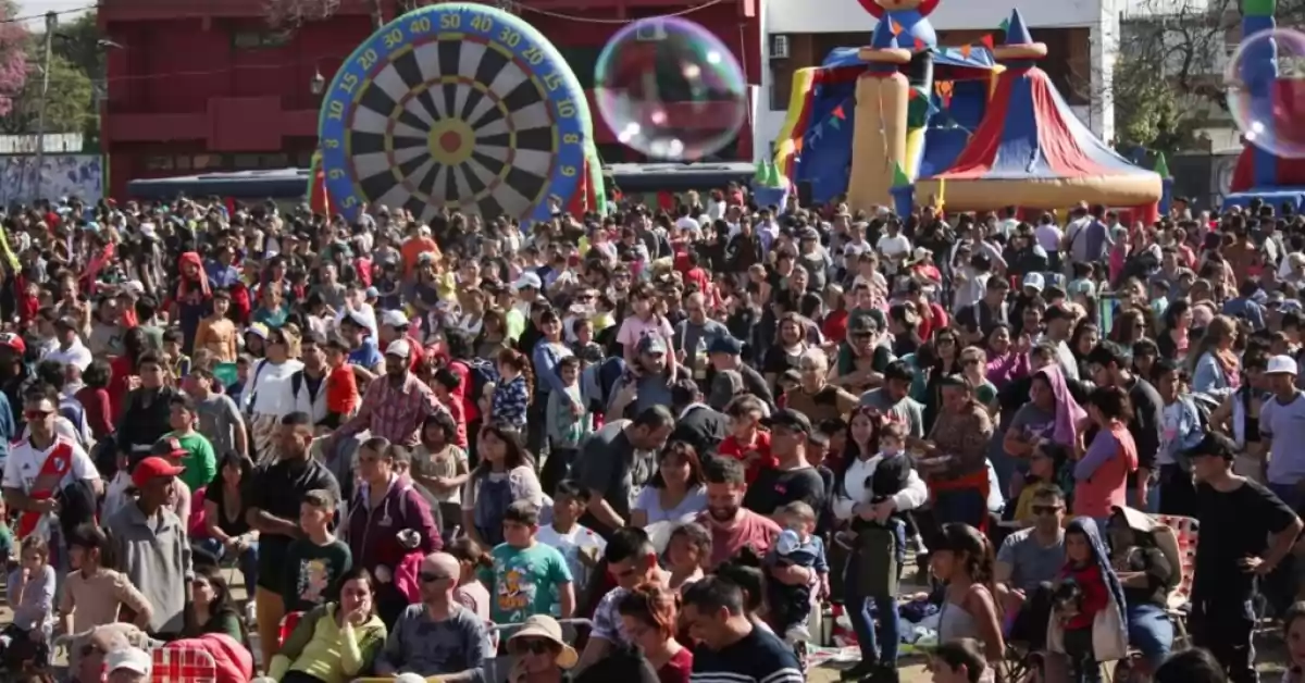 Más de 20 mil personas celebraron el Día de las Infancias en San Lorenzo