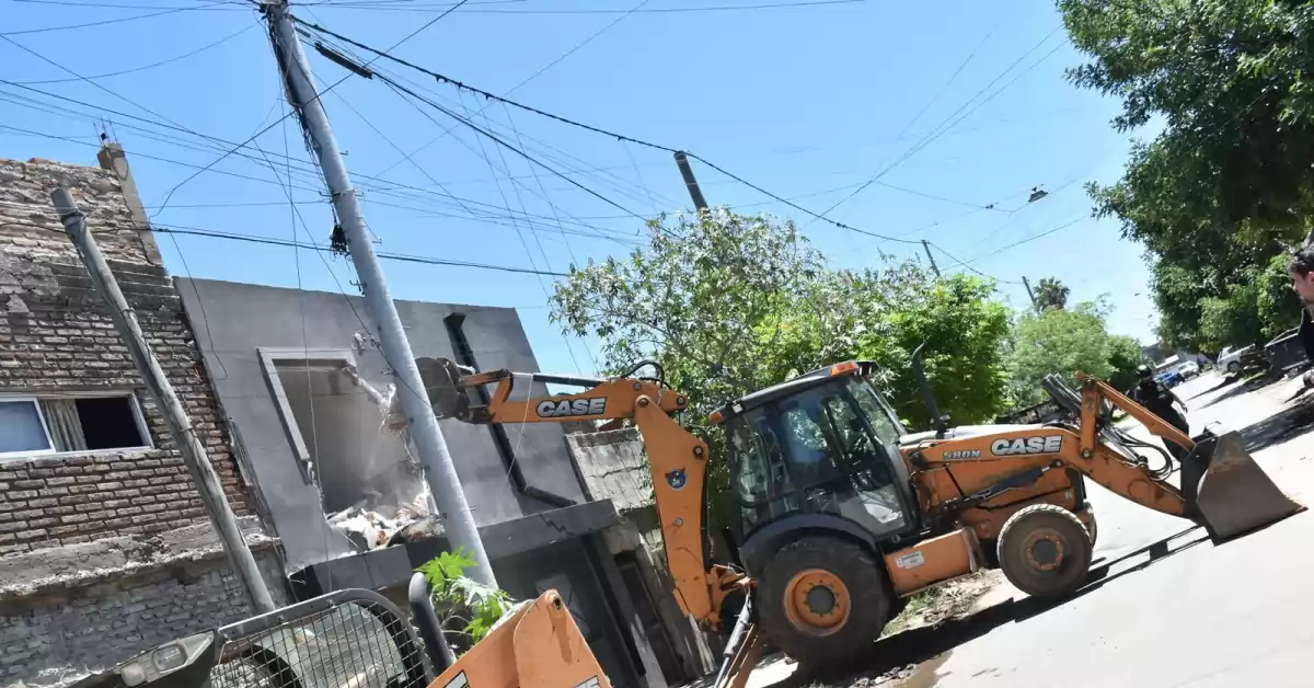 Rosario: derribaron otros tres puestos de venta de drogas por la Ley de Microtráfico