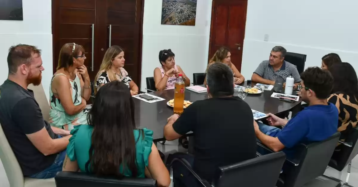 Fiorenza mantuvo reuniones con la provincia para afianzar el área de Desarrollo Social