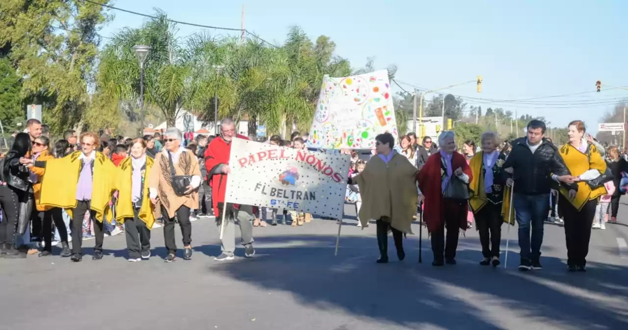 Papel Nonos Fray Luis Beltrán viajará a un encuentro nacional a la ciudad de Mar del Plata 