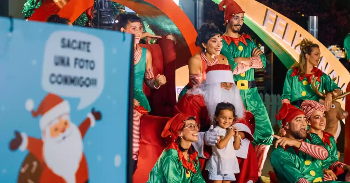 Papá Noel llega al Paseo del Pino desde este jueves y hasta el 23 de diciembre