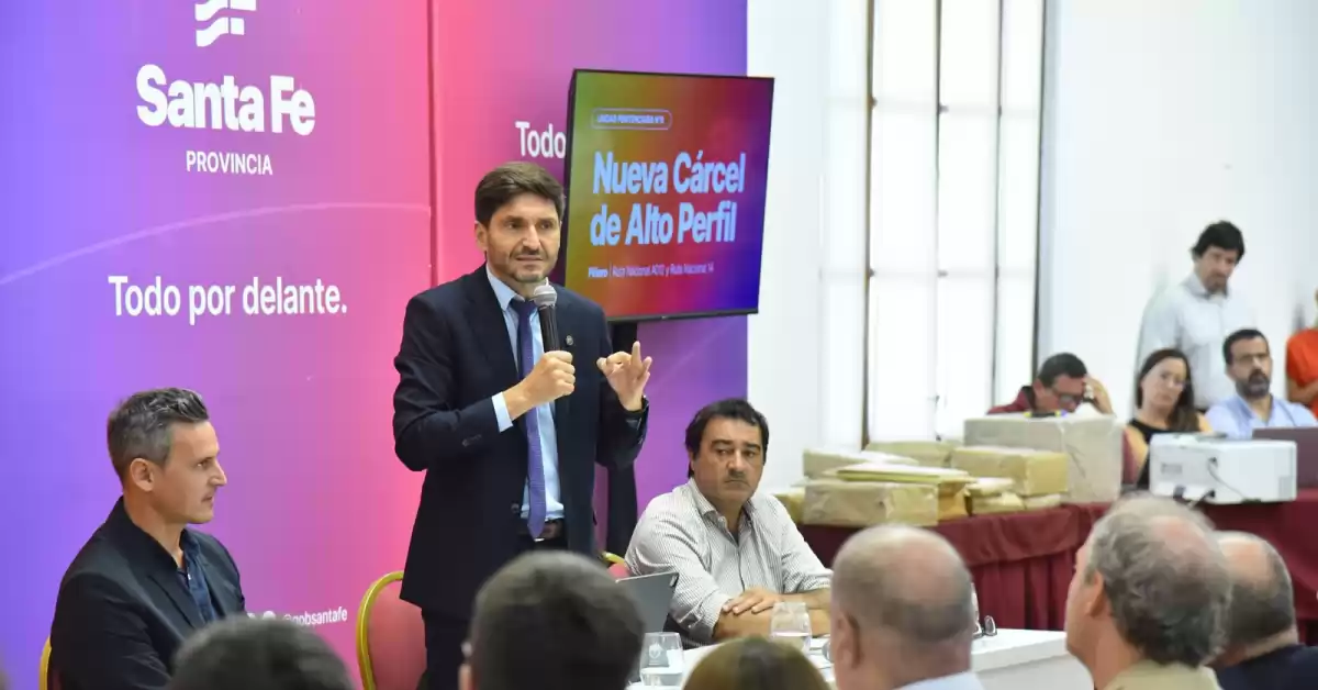 Presentaron 18 ofertas para la construcción de la nueva Cárcel de Alto Perfil en Piñero