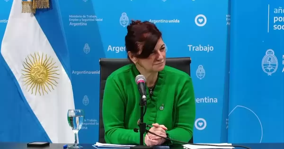 La Ministra de Trabajo dio detalles de los anuncios de Massa