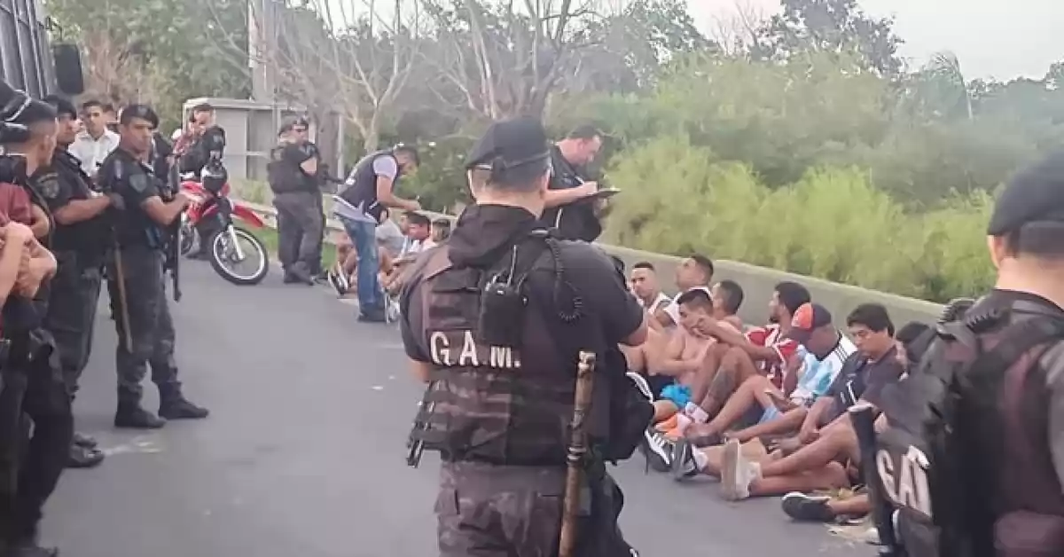 Liberaron a los barras de River que estaban detenidos