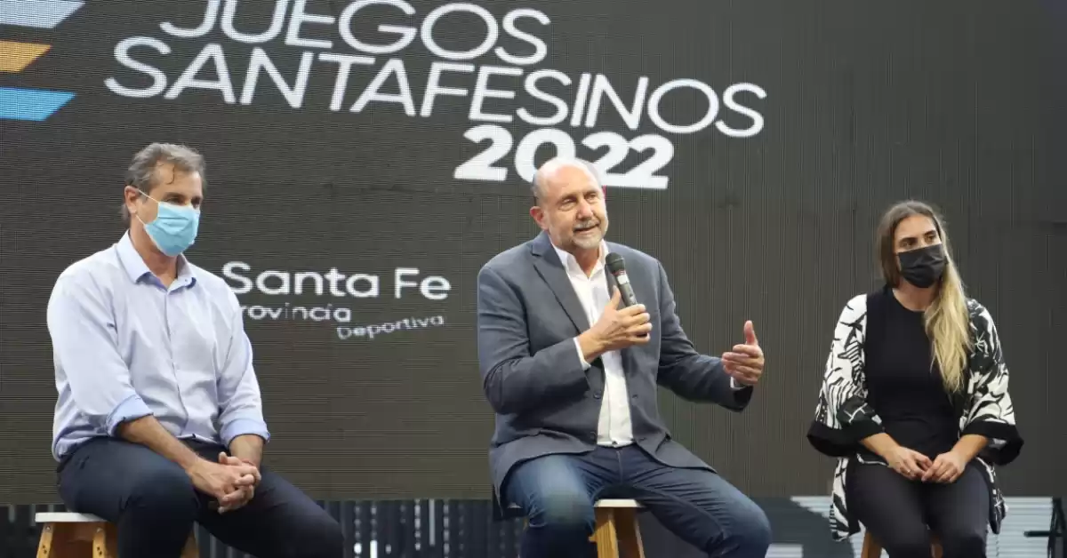 La provincia presentó los “Juegos Santafesinos 2022, camino a los Evita”