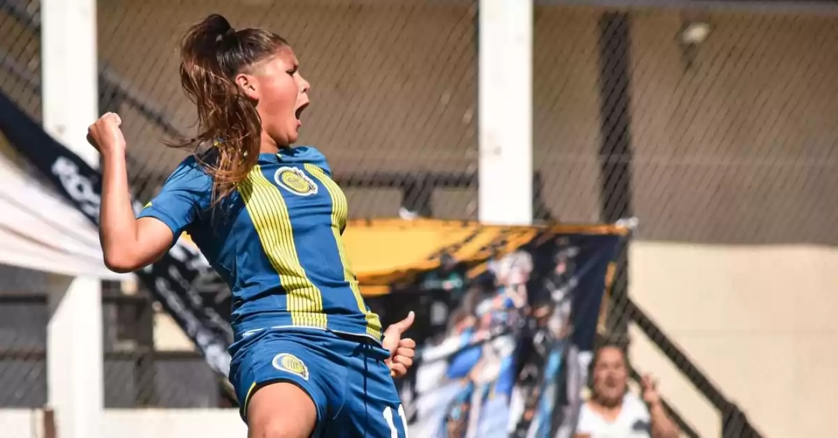 Jocelyn Flores, la joven promesa sanlorencina que la rompe en Rosario Central
