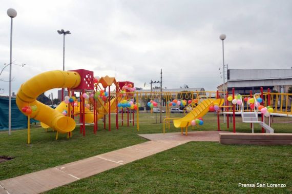 San Lorenzo: se inauguró el Nuevo Parque Evita