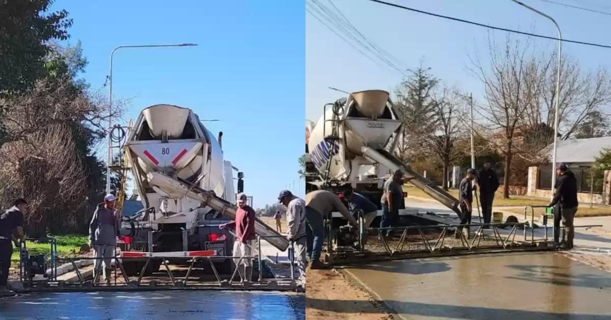 San Jerónimo avanza con pavimentación de calles, iluminación y obras hídricas