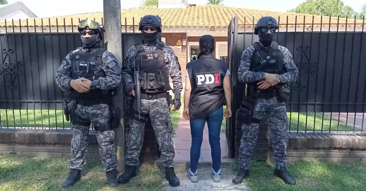 Detuvieron a la pareja de “Guille” Cantero y a otros integrantes de la banda “Los Monos”