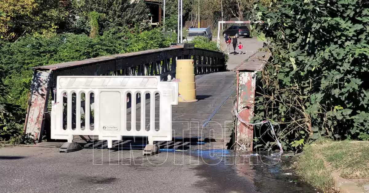 Corte total en el puente Reconquista que une San Lorenzo con Puerto San Martín 