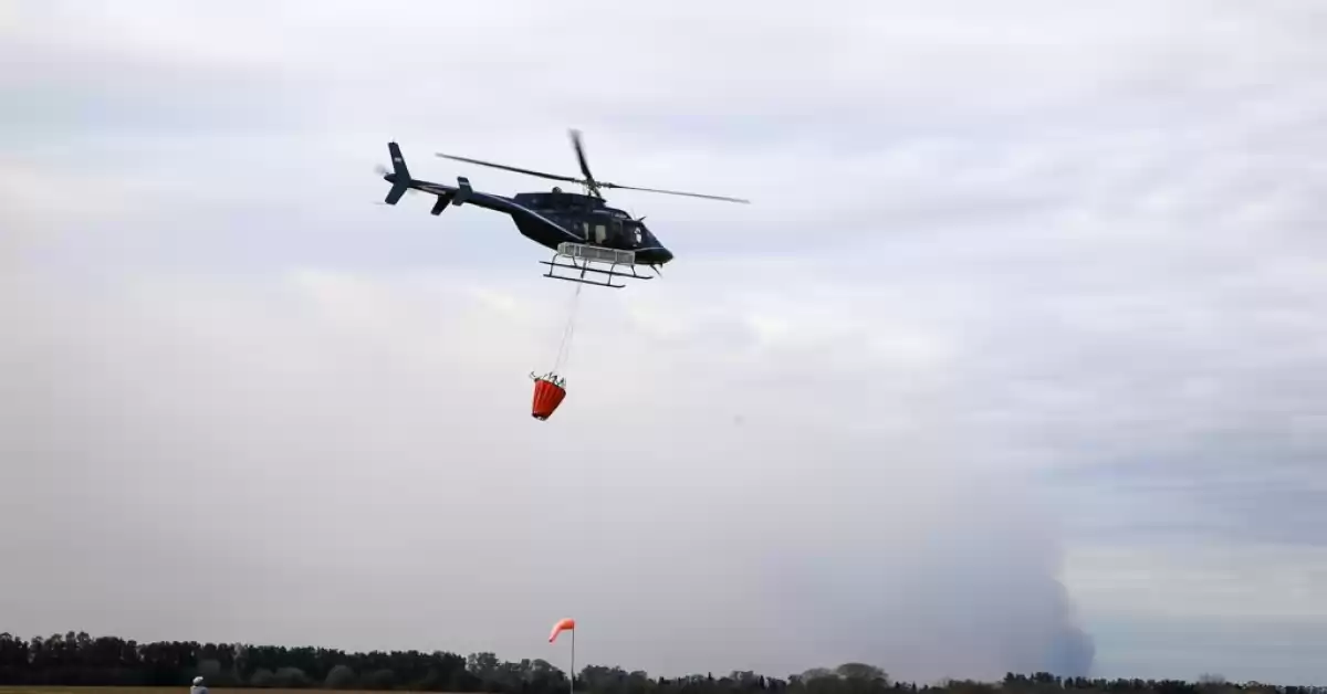 Parque Nacional Islas de Santa Fe: aseguran que se logró contener el avance del fuego