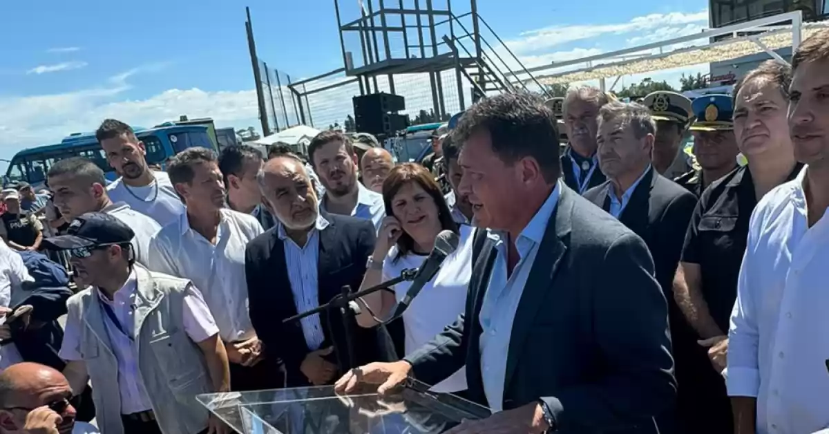 Expoagro: Raimundo acompañó a Bullrich en la presentación del programa Cosecha Segura