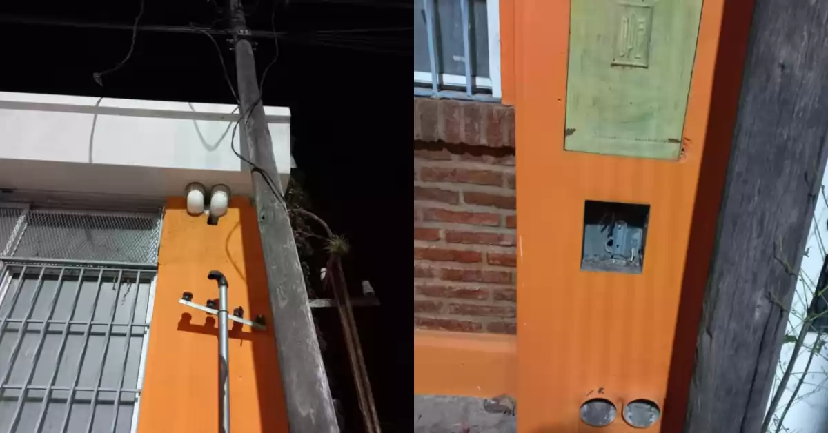 “Desesperante”: octavo robo de cables a una vecinal de Capitán Bermúdez