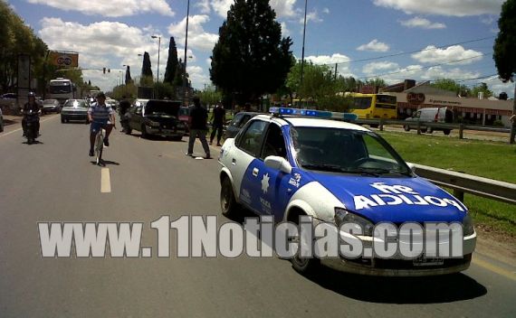 Choque múltiple en Granadero Baigorria