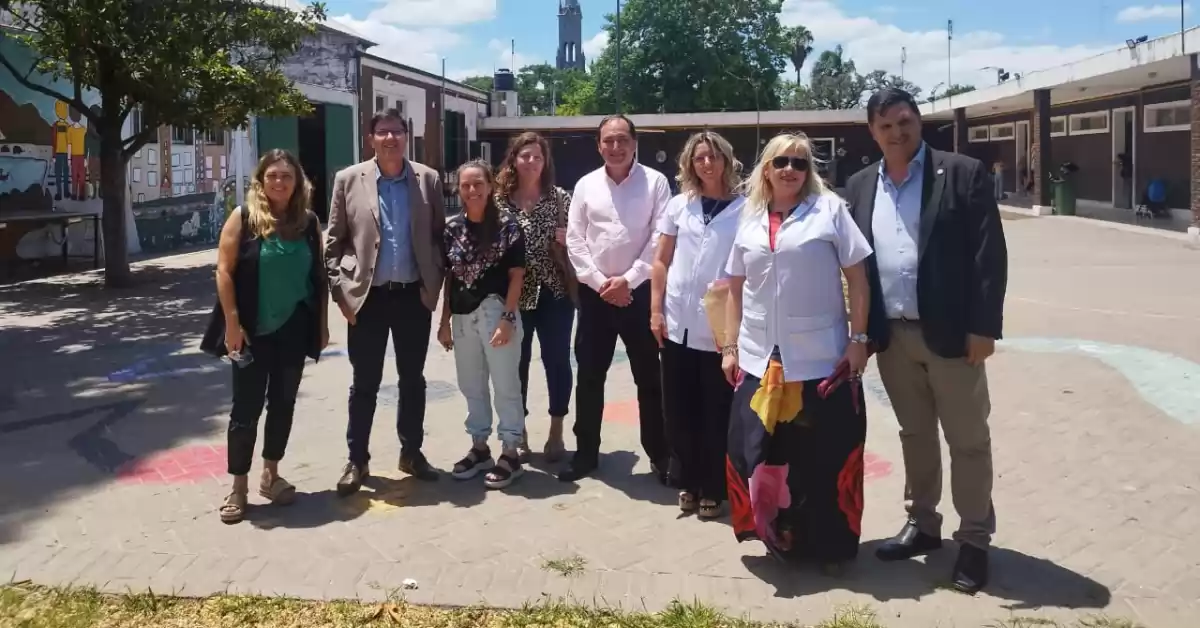 Di Stefano recorrió localidades del departamento San Lorenzo