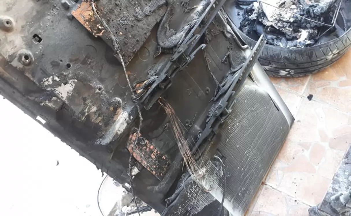 Explotó un televisor y causó daños en una vivienda de Capitán Bermúdez