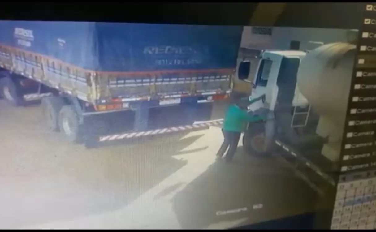 Un video de la muerte de un camionero aplastado en Bunge recorre las redes