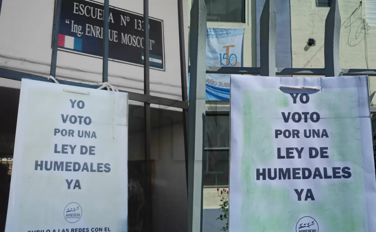 Elecciones 2021: Visibilizan la Ley de Humedales en las escuelas de San Lorenzo