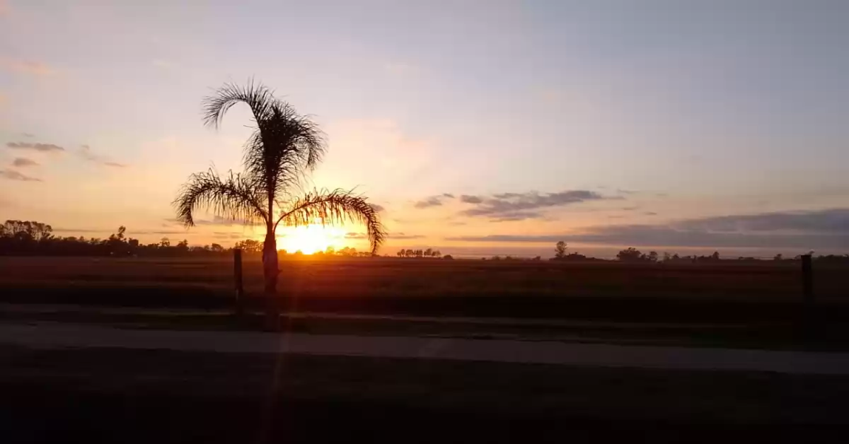 Algunas nubes en una jornada con calorcito 