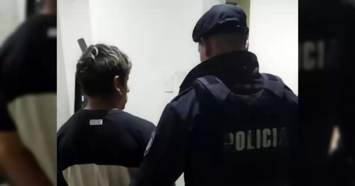 Entró a robar a una empresa, lo vieron por las cámaras y la policía lo detuvo 