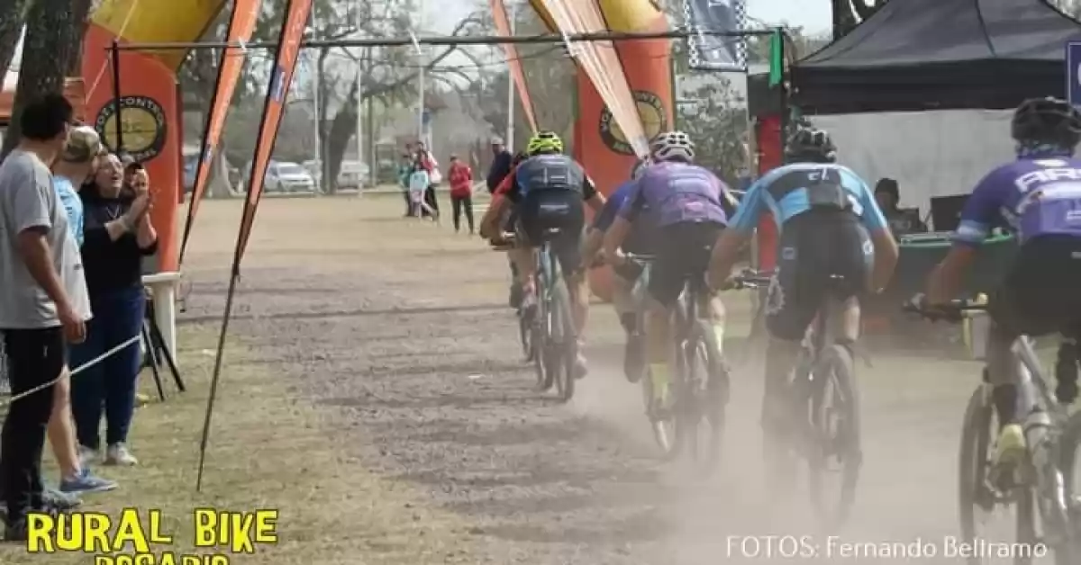 Timbúes recibió a más de 250 competidores en su primer Rural Bike