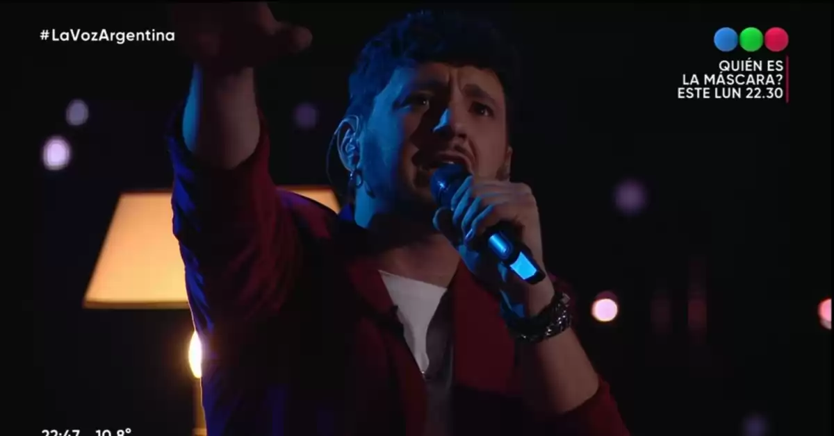 Elías Pardal pasó a la final de La Voz Argentina