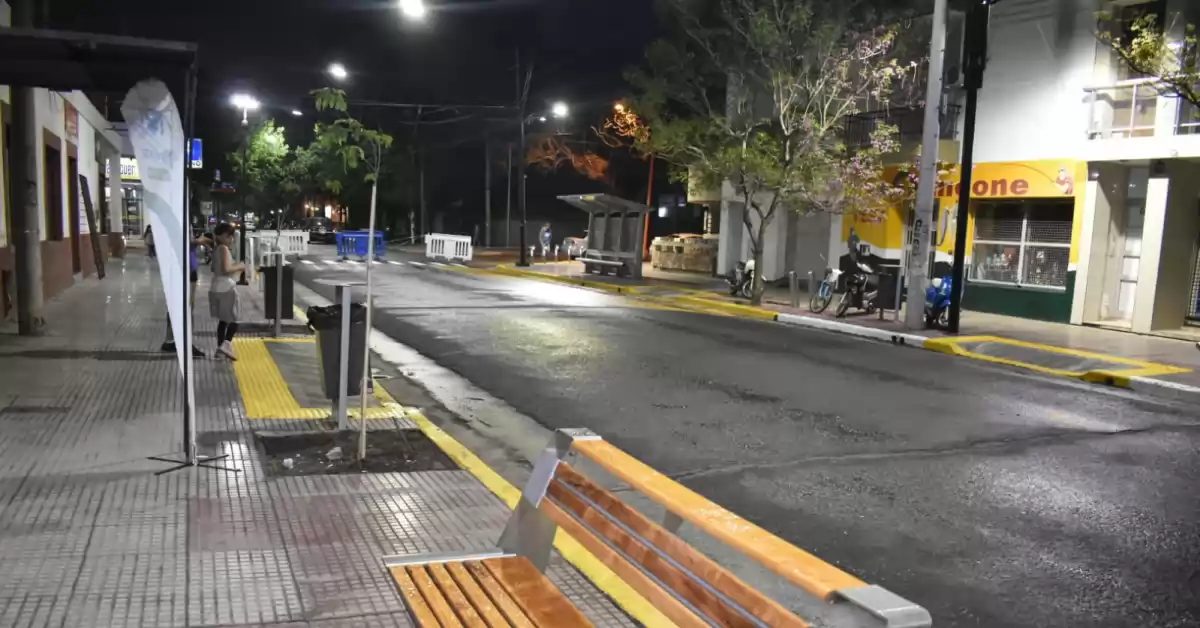 Habilitaron un nuevo tramo del Centro Comercial a Cielo Abierto en Puerto San Martín