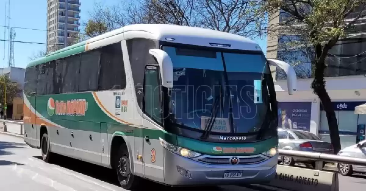 Desde el próximo lunes colectivos de la empresa Tata Rápido ingresarán a Bouchard 