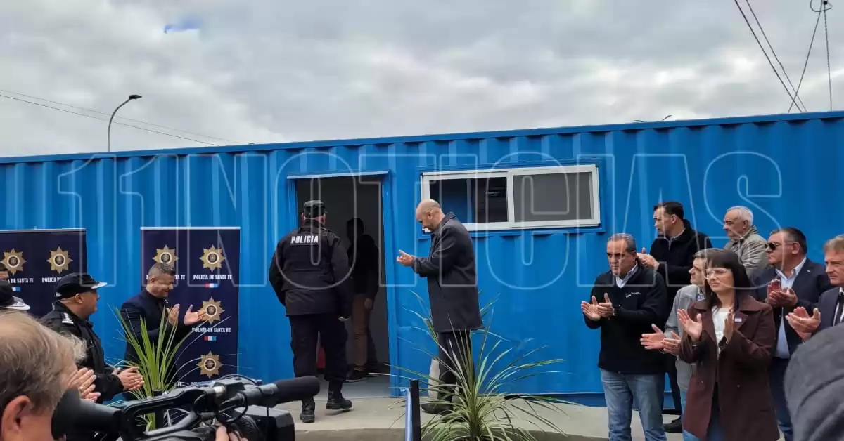 Inauguraron un destacamento policial en el acceso sur a Capitán Bermúdez