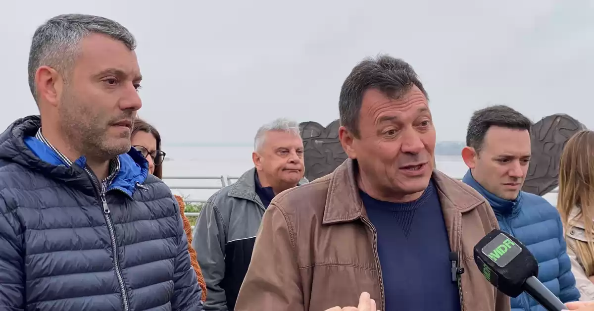 San Lorenzo: se renovó e inauguró parte del paseo ribereño frente al río Paraná