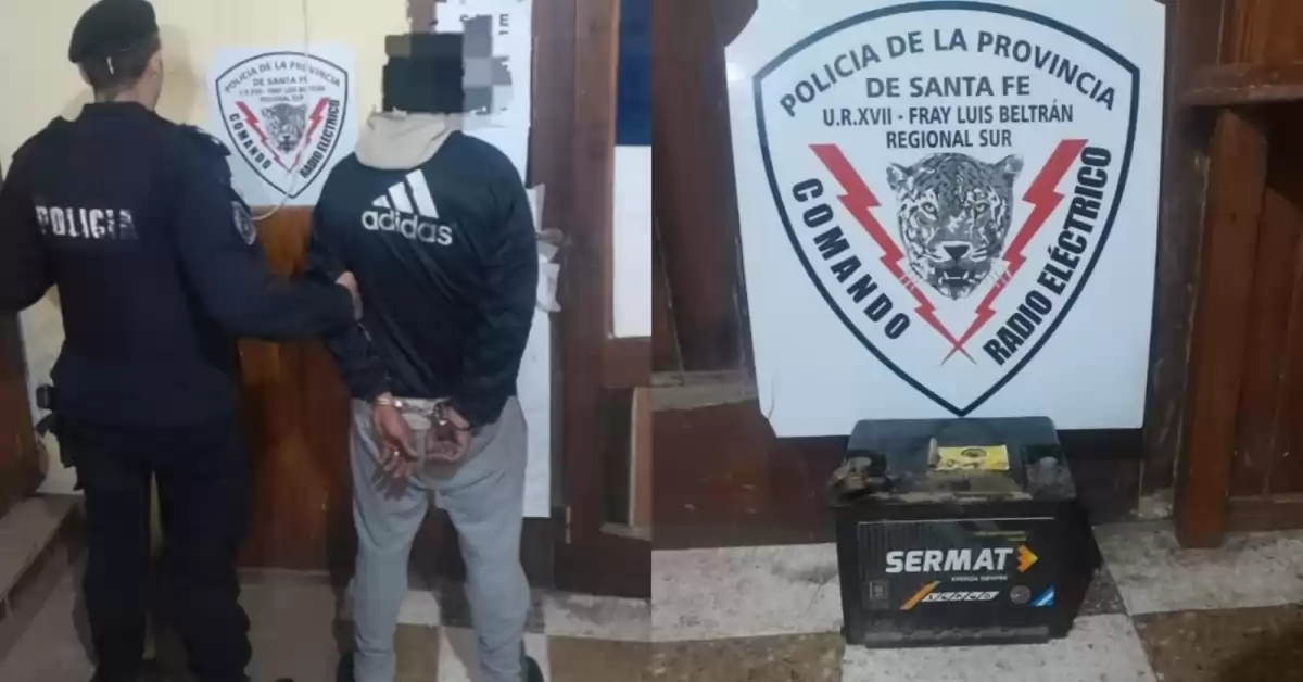Beltrán: le robó a una vecina, la policía lo fue a buscar y su padre lo entregó