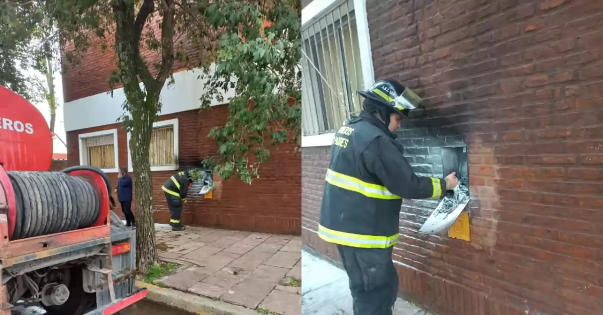 Se incendió un tablero eléctrico de la Escuela 113 de San Lorenzo y lo apagaron los vecinos