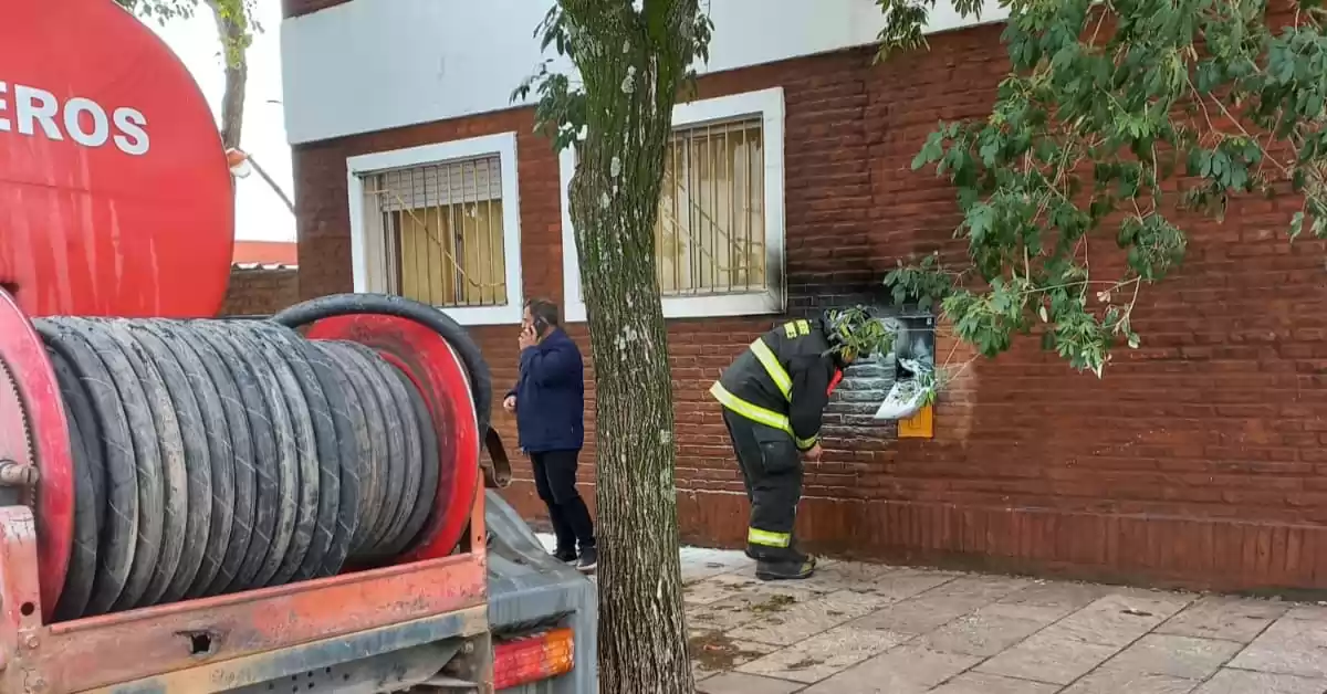 San Lorenzo: pensaron que se incendiaba una escuela pero en realidad estaban fumigando