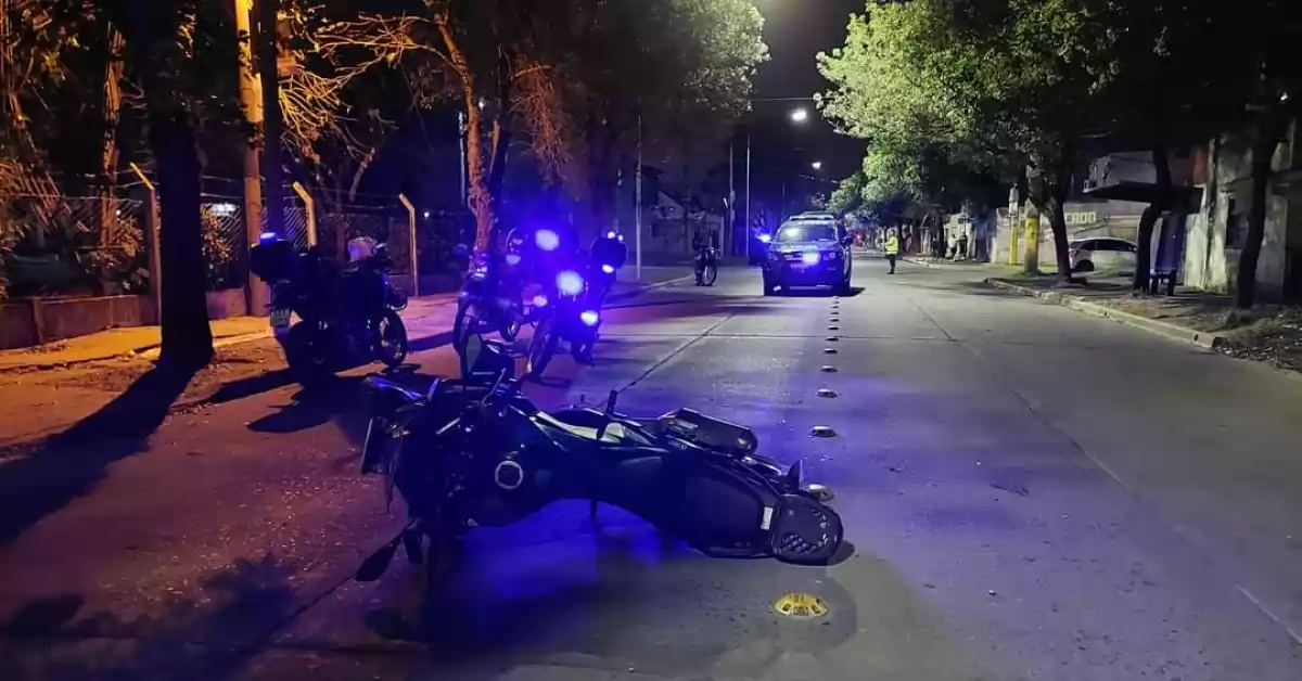 Persecución policial en San Lorenzo terminó con dos heridos: un policía y el evadido