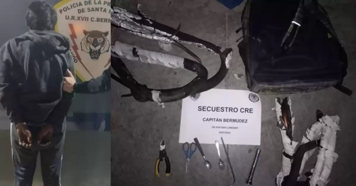 Bermúdez: robaba por los techos de reconocida librería de Villa Cassini y fue detenido