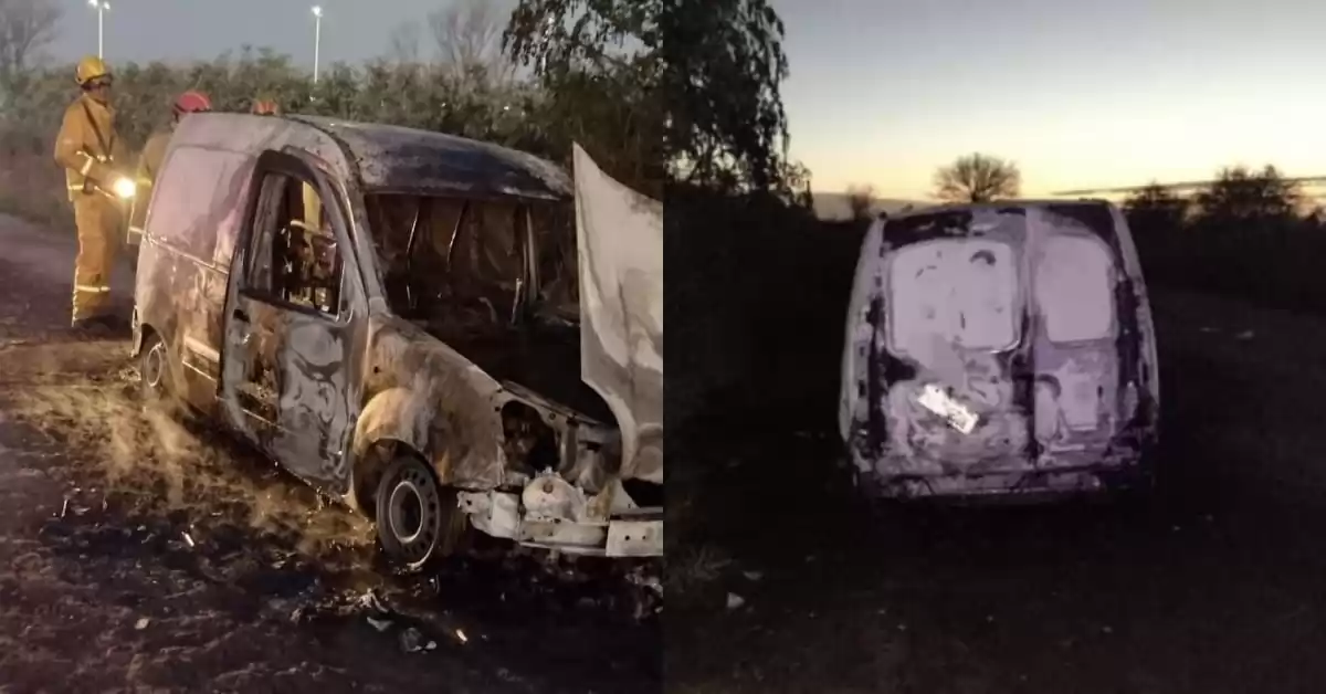 Incendiaron en Capitán Bermúdez un auto que habría sido utilizado en una balacera en Carcarañá