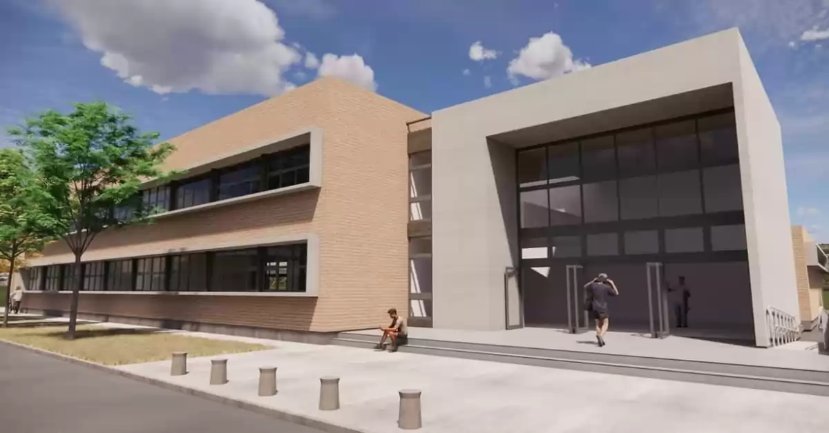 Así será el nuevo edificio de la Escuela Técnica N°410 de Fray Luis Beltrán