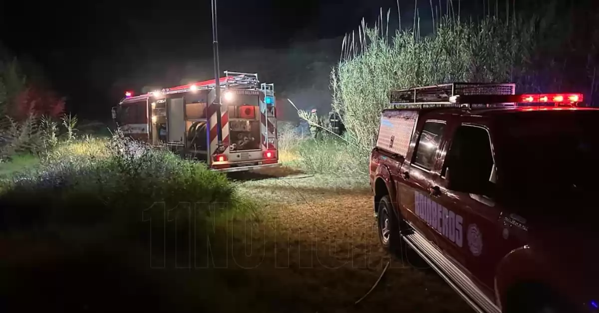 Otra vez se registró un incendio en el predio de ArZinc en Fray Luis Beltrán