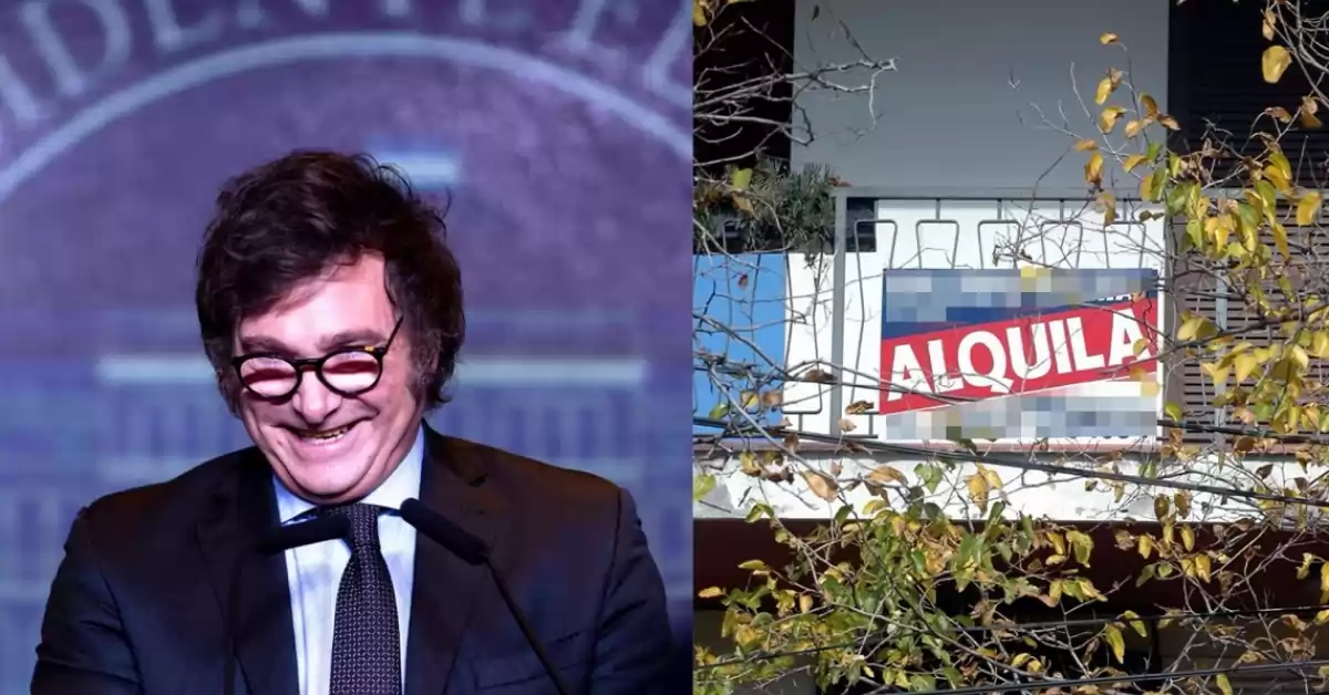 Milei aseguró que “hay que derogar la Ley de Alquileres”