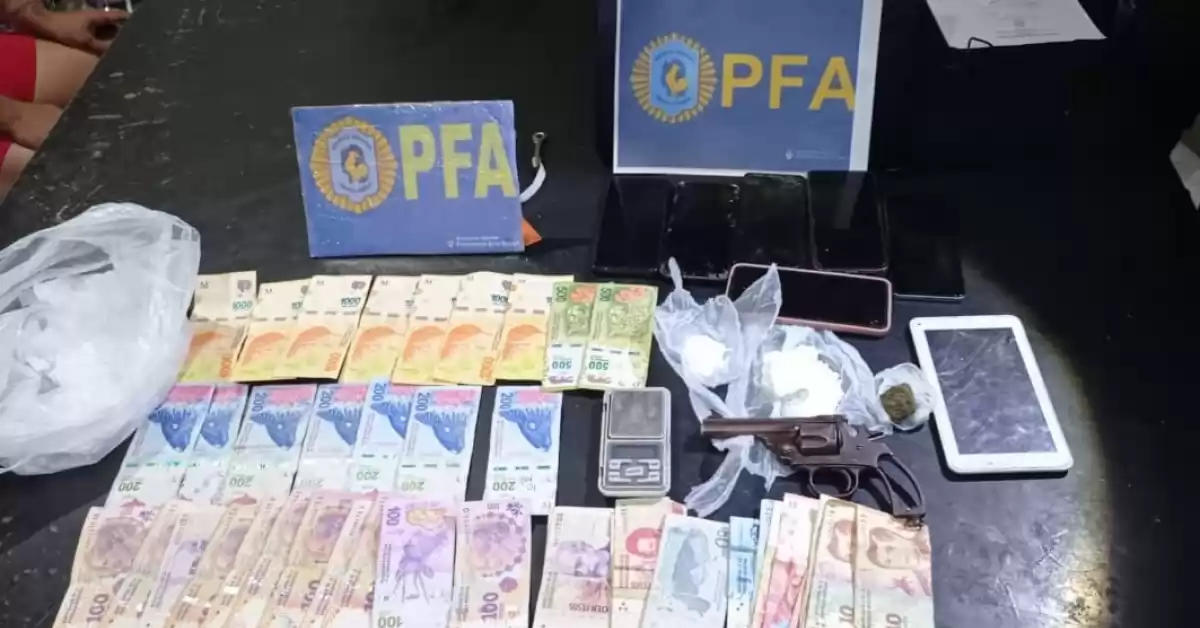 San Lorenzo: la Policía Federal detuvo a dos personas por venta de drogas