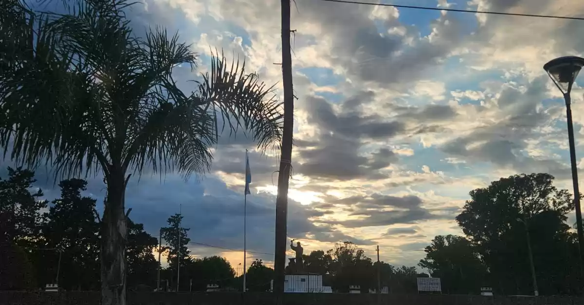 Lunes con viento, nubes y alerta amarilla de tormentas