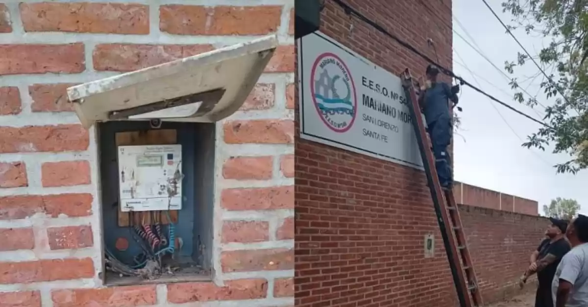 Realizarán un abrazo solidario a una escuela de San lorenzo por reiterados robos